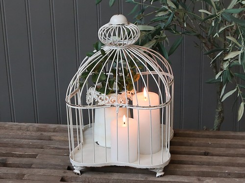 Chic antique vogelkäfig - antique,