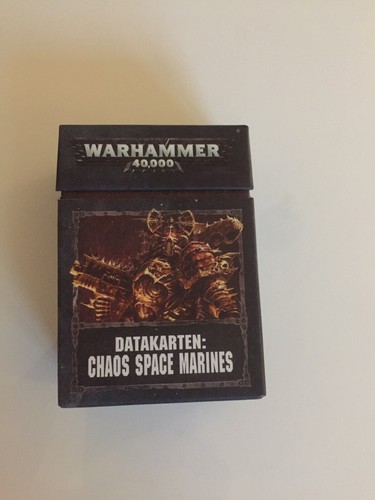 Warhammer 40k datakarten - 40k, chaos