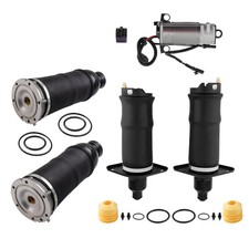 4X Luftfederung Hinten Vorne + Luftfahrwerk Kompressor for Audi A6 C5 4B Allroad