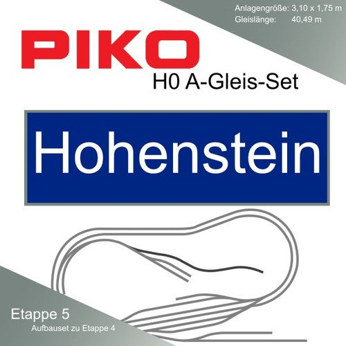 Piko gleis hohenstein - piko, a-gleis