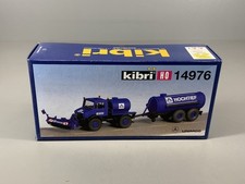H0 KIBRI Bausatz "MB Unimog mit Anhänger HOCHTIEF"  14976  OVP   / 4 K 538