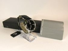 Orient Automatik Herren Uhr RA-AC0F5B10B Leder Armband ungetragen. 41mm