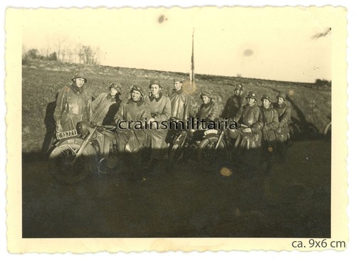 Orig foto heer kradmelder - orig.,