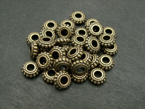 8mm metallperle zwischenperle - 8mm,