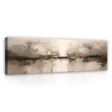 Leinwand Bilder Groß Abstrakt Loft Modern XXL Wandbild Leinwandbild 145x45