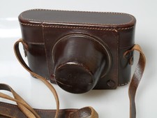 Leitz Bereitschaftstasche Tasche leather case für Leica IIIf mit Leicavit SYOOM