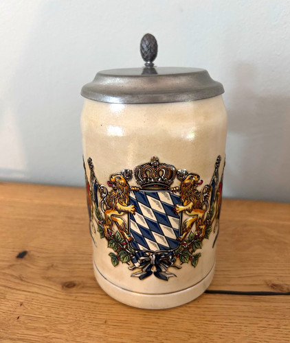Merk keramik bierkrug aus - merk,