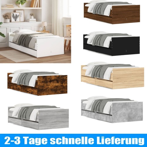 Bettgestell mit schubladen - bettgestell,