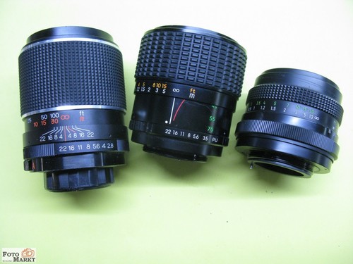 Set objektive m42 zoom - objektive,