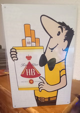 Blechschild alte HB Werbung