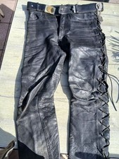 Biker Lederhose