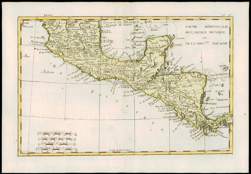 1780 antike karte von - 1780,