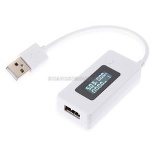 Mini LCD USB Charger Capacity