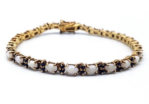 Opal armband silber - opal,
