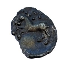 Kelten, Vindeliker, Kleinsilber Stachelhaar, Typ Manching 2, wunderschöne Patina