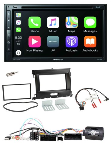 Pioneer dvd 2din - dvd, dab