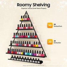 6Pcs Kosmetik Display Racks