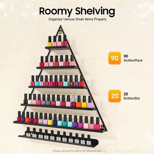 6pcs kosmetik display racks - kosmetik,