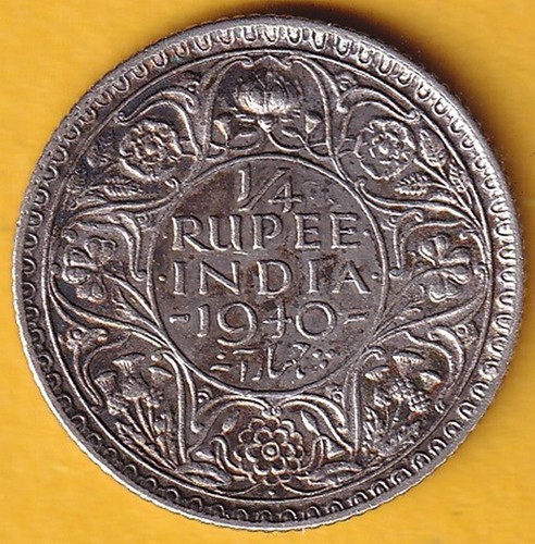 Indien rupee 1940 - -, george