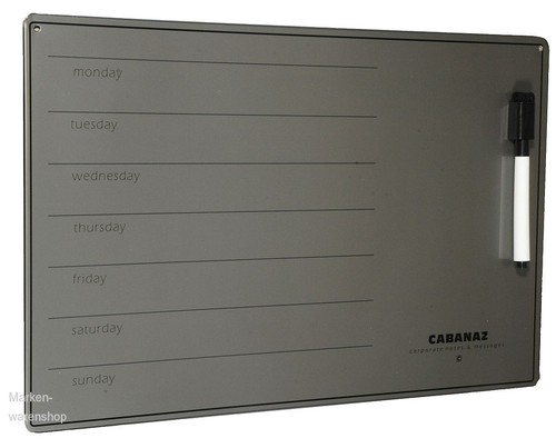 Cabanaz memoboard grau mit - -,