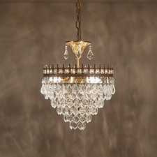 Moderne Kristall Deckenleuchte