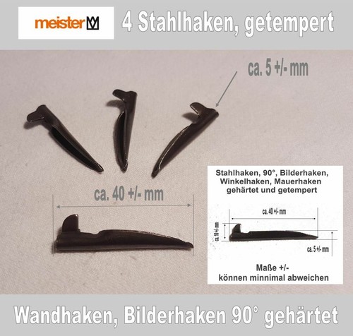 Stahlhaken wandhaken - stahlhaken,