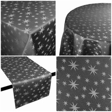 Lurex Tischdecke Weihnachten