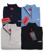 HUGO BOSS HERREN QUARTER ZIP