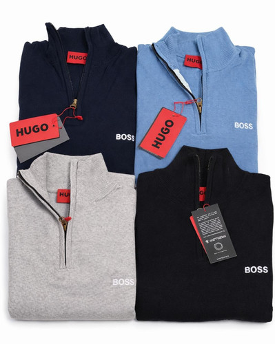 Hugo boss herren quarter zip - hugo,