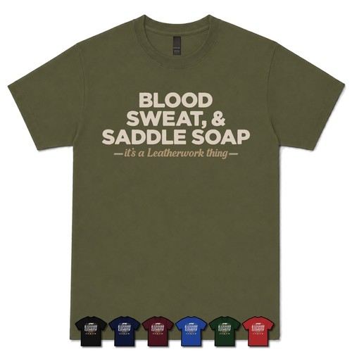 Blood sweat saddle - sweat,, soap