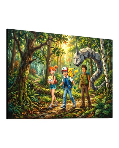 Pokemon leinwand bild anime - leinwand,
