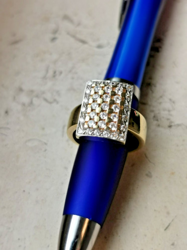 Gold ring 585 mit - ring,