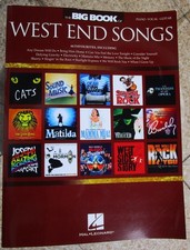 The Big Book of West End Songs. Klavier, Gitarre Noten Musicals Notenbuch Buch