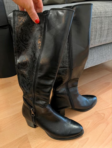 Schicke lederstiefel der - schicke,