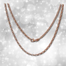 Halskette 45cm oval 925 Silber