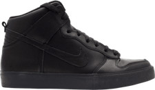 NIKE Dunk High AC Neu Schwarz Black Gr:40,5 Force Vandal Sneaker Leather Dunk