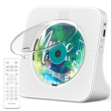 CD-Player Tragbar Bluetooth 5.0 HiFi Lautsprecher FM-Radio