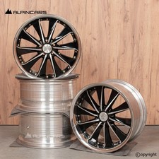 ORIGINAL Felgen Satz Set Rims Rays Black Fleet V550 19x9J 19x10J ET40/43