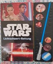 Star Wars Lichtschwert-Rettung Buch Licht Sound 6 Geräusche