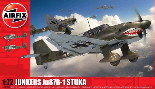 Airfix a03087a junkers ju87 - airfix,