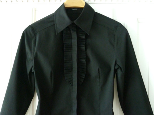 Elegante bluse mit - elegante,