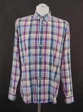 Haupt Hemd Freizeithemd L blau