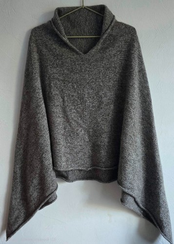 Kaschmir cape damen grau - cape,
