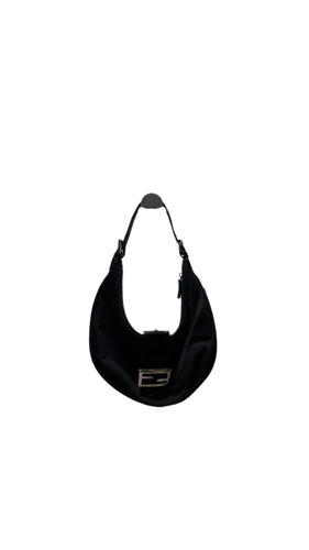 Fendi classic croissant - croissant, black