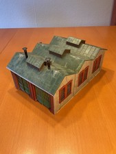 Modellbahn Lokschuppen Eigenbau H0, Bekohlung, Besandung, Wasserkräne, Wassertur