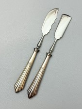 WMF,Modell 900 Fächermuster Butter-Käsebesteck,Silberauflage