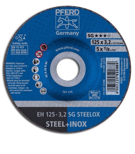 Pferd trennscheiben 125 3 - trennscheiben,