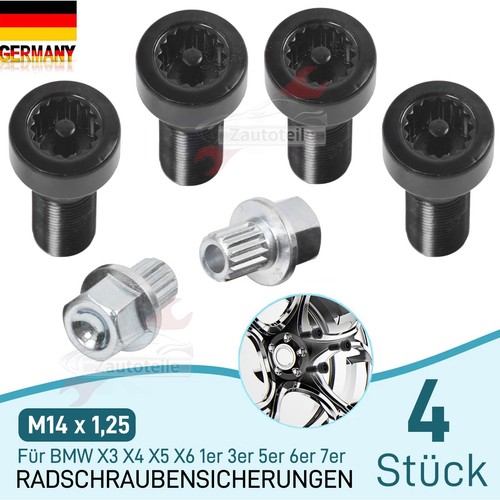 Bmw radsicherungsschrauben - f.,