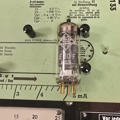 Röhre telefunken e80f - e-röhre,