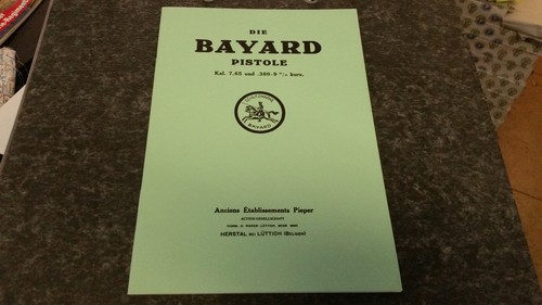 Bayard pistole kal - kal., 7,65